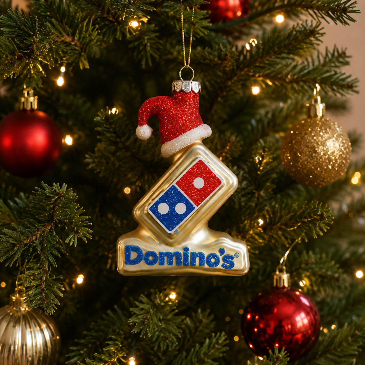 Domino's ornament